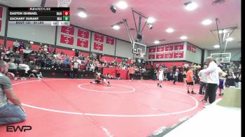 98 lbs Round Of 16 - Easton Ishmael, Broken Arrow Jh vs Zachary Durant, McAlester