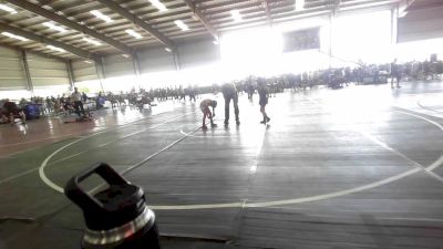 62 lbs Rr Rnd 4 - Kaiden Tiller, NM Wolf Pack vs Leo Clark, Stout Wr Acd