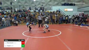 65 lbs Semifinal - Josh Wasnieski, Moon vs Jeremy Tkach, Burgettstown