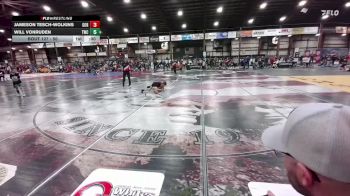 70 lbs Champ. Round 1 - Jackson Sandal, Dakota Boyz Wrestling Club vs Jameson Irigoin, Glendive Mat Devils