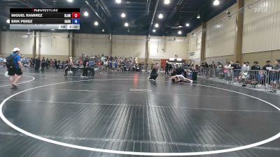 126 lbs Round Of 32 - Miguel Ramirez, Slam City WC vs Erik Perez, Garage Boyz