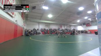 144 lbs Quarterfinal - Rusty Snyder, Montezuma Cortez vs Peyton Hogan, Uintah