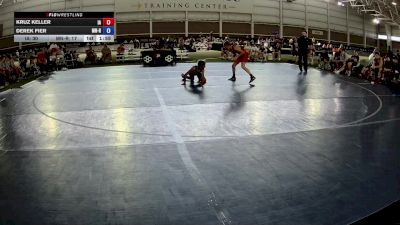 94 lbs Kruz Keller, Iowa vs Derek Fier, Minnesota Red
