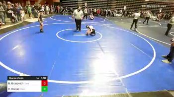 90 lbs Quarterfinal - Brooks Brosovich, Team Champs vs Carter Gomez, Panhandle Wr Ac