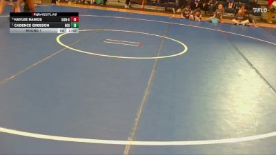190 lbs Round 1 - Cadence Greeson, Norton Community HS vs Kaylee Ramos, Grand Island