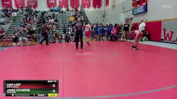 150 lbs Champ. Round 1 - James Schaefer, Montrose vs Liam Loff, Eagle Valley