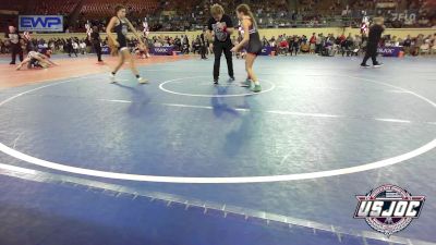 100 lbs Semifinal - Quin Turner, Hinton Takedown Club vs Elissa Cruz, Scrap Yard Training