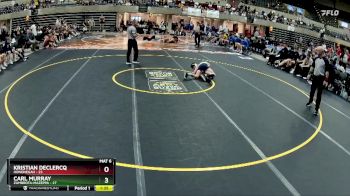 107 lbs Quarterfinals (8 Team) - Carl Murray, Zumbrota-Mazeppa vs Kristian DeClercq, Hononegah