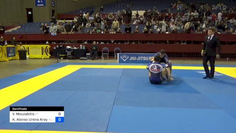 Vasileios Mouzakitis vs Kenneth Alonso Urena Araya 2024 Pan IBJJF Jiu-Jitsu No-Gi Championship
