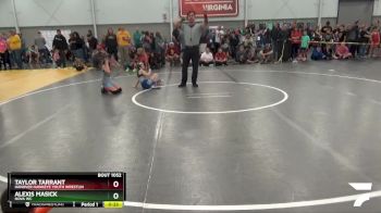 65-69 lbs Round 2 - Alexis Masick, Nova WC vs Taylor Tarrant, Hanover Hawkeye Youth Wrestlin