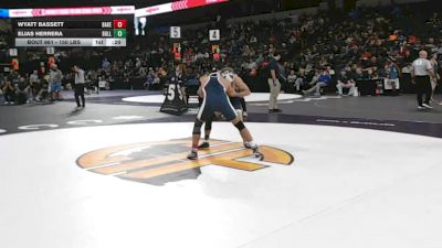 150 lbs Consi Of 32 #2 - Wyatt Bassett, Bakersfield (CS) vs Elias Herrera, Bullard (CS)