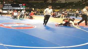 150 Class 3 lbs Cons. Round 2 - Kylab Trice, Parkway Central vs Tate Cook, Warrensburg
