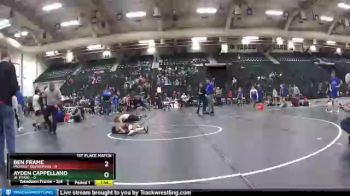 77 lbs Finals (2 Team) - Ben Frame, Midwest Destroyers vs Ayden Cappellano, Jr Titans