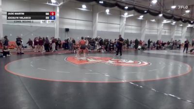145 lbs Cons. Round 2 - Jade Martin, Baker vs Jocelyn Velasco, Eastern Oregon