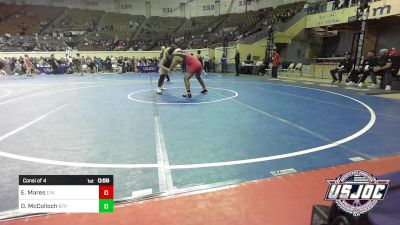 195 lbs Consi Of 4 - Elijah Mares, Elgin Wrestling vs Devin McColloch, Tulsa Blue T Panthers