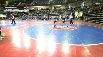 73 lbs Semifinal - Landon Walker, Backyard Brawlers Wrestling Club vs Talmadge Dawkins, Roundtree Wrestling Academy