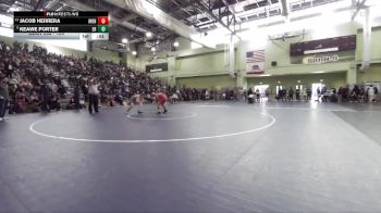 126 lbs Cons. Round 2 - Keawe Porter, EAGLE ROCK vs Jacob Herrera, MONROE