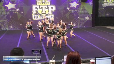 Cheer Sport Sharks - Toronto - Finback Sharks [2026 L5 - U18 Day 2] 2026 Feel The Power