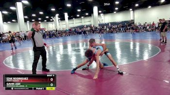 113 lbs Round 1 (10 Team) - Gavin Ash, Monrovia Bulldogs vs Izak Rodriguez, Funky Monkey