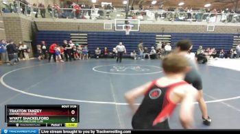 75 lbs Cons. Round 4 - Traxton Tanzey, Eastern Oregon Elite vs Wyatt Shackelford, Middleton Wrestling Club