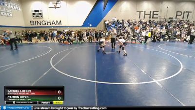 112 lbs Cons. Round 3 - Samuel Lufkin, Northside Wrestling Club vs Camdin Hicks, Timpanogos Wrestling