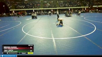71 lbs Quarterfinal - Brooks Maddix, Sebolt Wrestling Academy vs Trey Smith, Moen Wrestling Academy