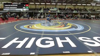 113 lbs 5th Place - Deacon McShane, East Providence vs Logan Medeiros, Barrington