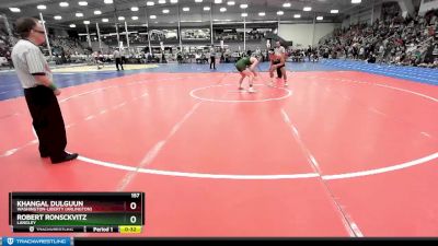 157 lbs Cons. Round 2 - Robert Ronsckvitz, Langley vs Khangal Dulguun, Washington-Liberty (Arlington)