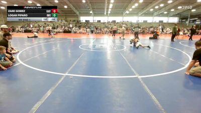 65 lbs Rr Rnd 1 - Zane Gomez, East Carolina Elite vs Logan Piparo, Ruthless