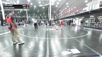 174 lbs Quarterfinal - Evan Schibi, Empire Wrestling Academy Black - HSC vs Chase Swiger, Sly Fox Gray WC - HSC