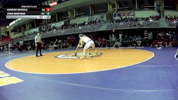 150 lbs Round 2 (4 Team) - John Martinez, Schuyler vs Karson Nichols, Smith Center HS