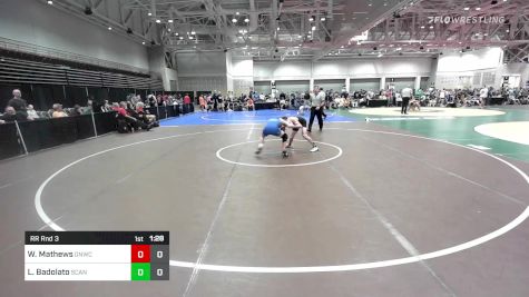 106 lbs Rr Rnd 3 - Leo Badolato, Scanlan Wrestling Academy vs Wyatt Mathews, Great Neck Blue