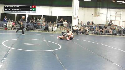 150 lbs Round Of 128 - Nathaniel Cates, GA vs Jacob Critchfield, NH
