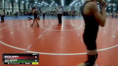 92 lbs Rd# 4- 2:00pm Friday Final Pool - Jack Holman, SELECT, Utah vs Bostik Marple, Oklahoma Elite