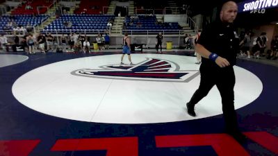 126 lbs Cons 32 #1 - Hunter Knox, OK vs Parker Leverknight, MO