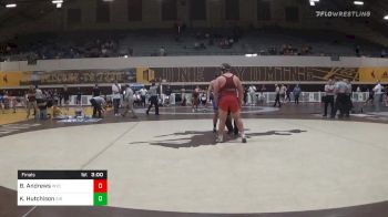 Match - Brian Andrews, Wyoming vs Kayne Hutchison, Air Force