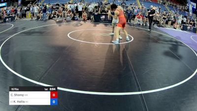 157 lbs Cons 64 #1 - Colin Shamp, WA vs Kodi Hollis, AK