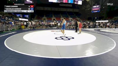 132 lbs Champ. Rd Of 32 - Vince Jasinski, IL vs Nicholas Sorrow, MI