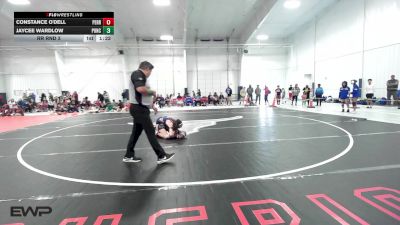 105 lbs Rr Rnd 3 - Constance O'dell, Perry Girls Wrestling Club vs Jaycee Wardlow, Ponca City LadyCat Wrestling