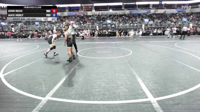 92 lbs Quarterfinal - John Beck, Wwc vs Jaxx Keely, Predator Wrestling