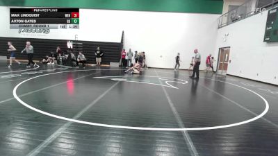 106 lbs Champ. Round 1 - Max Lindquist, Wentzville vs Axton Gates, GI Grapplers