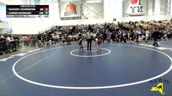 76 lbs Round 2 - Landen Rodriguez, Long Beach Gladiators Wrestling vs Zachary Lichtenstein, Bear Cave Wrestling
