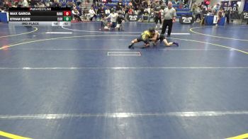 84 lbs 3rd Place - Max Garcia, Rangers W.C. vs Ethan Suer, Elder