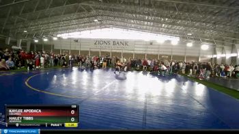 135 lbs Semifinal - Hailey Tibbs, Herriman vs Kaylee Apodaca, Columbia