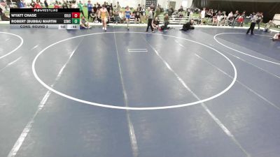 Junior Boys - 175 lbs Cons. Round 2 - Wyatt Chase, Colorado vs Robert (Bubba) Martin, South Sip Wrestling Club