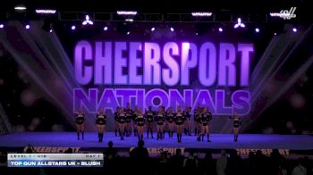 Top Gun Allstars UK - Blush [2026 L1 - U18 Day 1] 2026 CHEERSPORT National All Star Cheerleading Championship