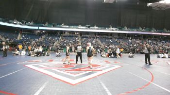 5A - 126 lbs Quarterfinal - Trinity Wiley, South Brunswick vs Samantha Gangemi, North Buncombe High School