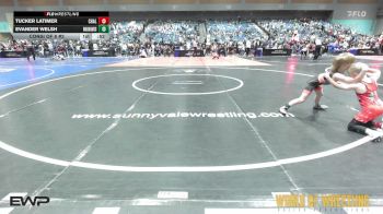 49 lbs Consi Of 8 #2 - Tucker Latimer, Challis Blackhearts vs Evander Welsh, Warhawks Wrestling Inc.