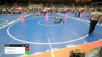 64 lbs Semifinal - Nixon Herrera, Rough House vs Jre Whitford, Westlake