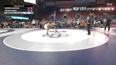 138 lbs Champ. Rd Of 64 - Madden Sandoval, OR vs Vincent Rosas, KS